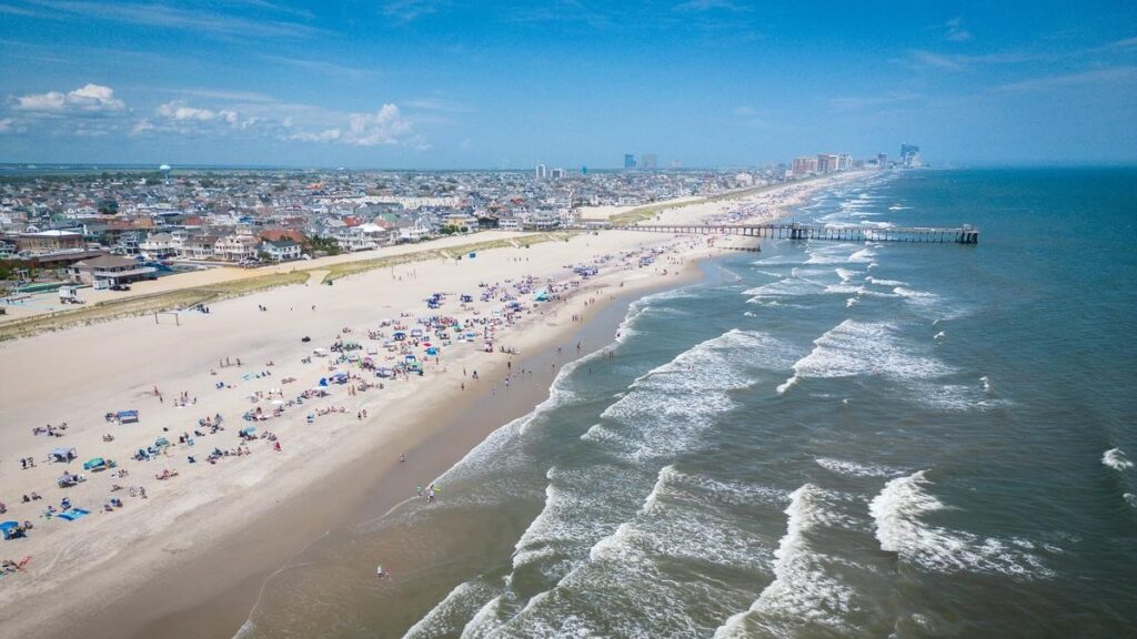 Aerial View of Ocean City New Jersey