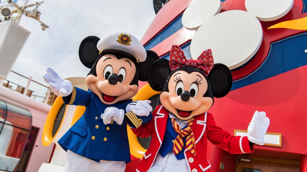 Disney Cruise Charaters Mickey Minnie